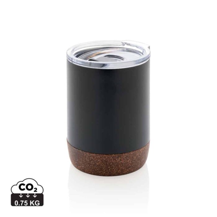 Tasses café & mugs durables couleur noir en Acier inoxydable recyclé