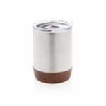 Petite tasse à café en liège et acier recyclé RCS – Image 6