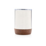 Petite tasse à café en liège et acier recyclé RCS – Image 7