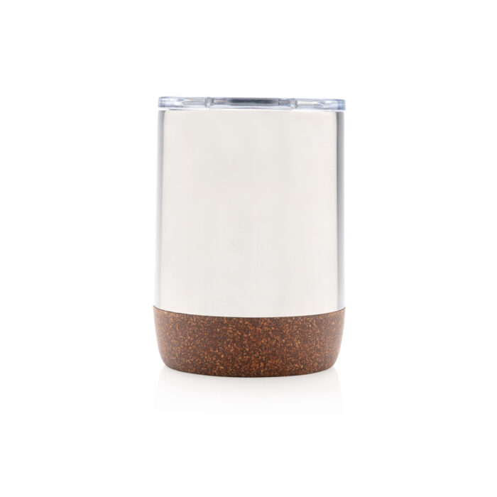Petite tasse à café en liège et acier recyclé RCS – Image 7