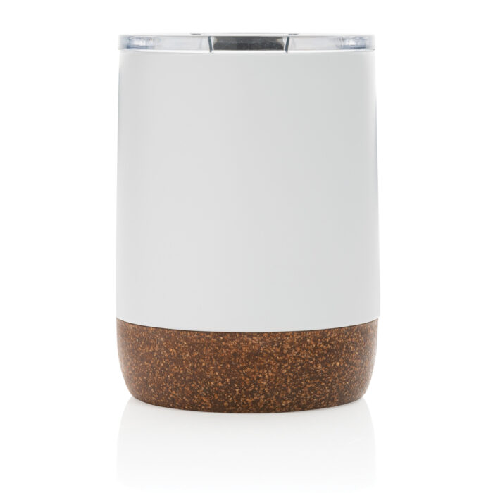 Petite tasse à café en liège et acier recyclé RCS – Image 10
