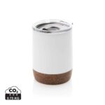 Tasses café & mugs durables couleur blanc en Acier inoxydable recyclé