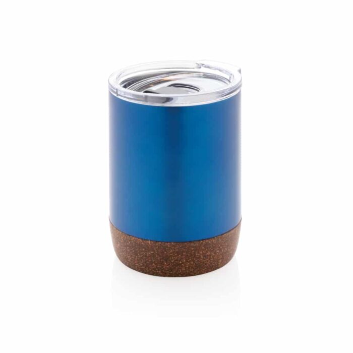 Petite tasse à café en liège et acier recyclé RCS – Image 11