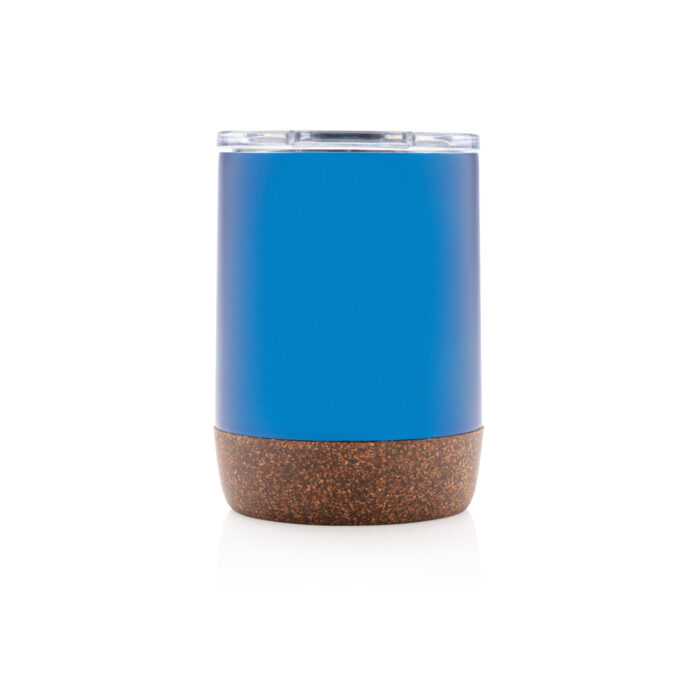 Petite tasse à café en liège et acier recyclé RCS – Image 12