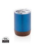 Tasses café & mugs durables couleur bleu en Acier inoxydable recyclé
