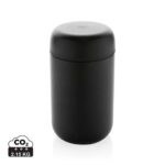 Tasses café & mugs durables couleur noir en Acier inoxydable recyclé
