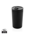 Tasses café & mugs durables couleur noir en Acier inoxydable recycléde la marque XD Collection