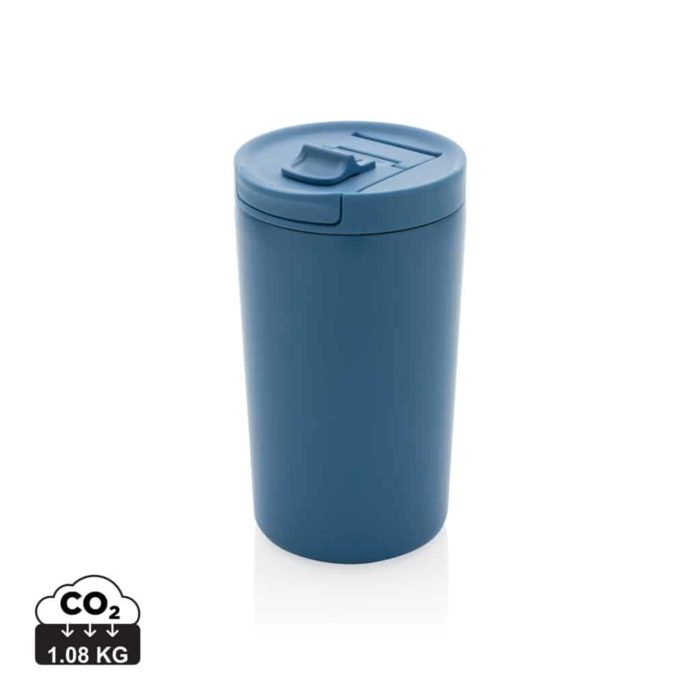 Tasses café & mugs durables couleur bleu en Acier inoxydable recycléde la marque XD Collection