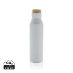 Bouteilles d'eau durables couleur blanc en Acier inoxydable recyclé