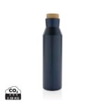 Bouteilles d'eau durables couleur bleu en Acier inoxydable recyclé