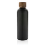 Bouteille iso en acier inoxydable recyclé certifiée RCS Wood – Image 4