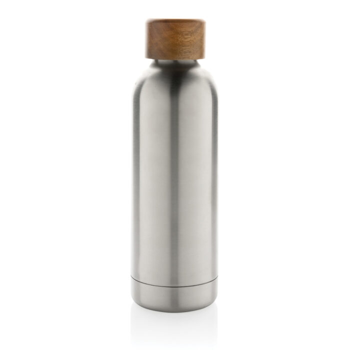 Bouteille iso en acier inoxydable recyclé certifiée RCS Wood – Image 7