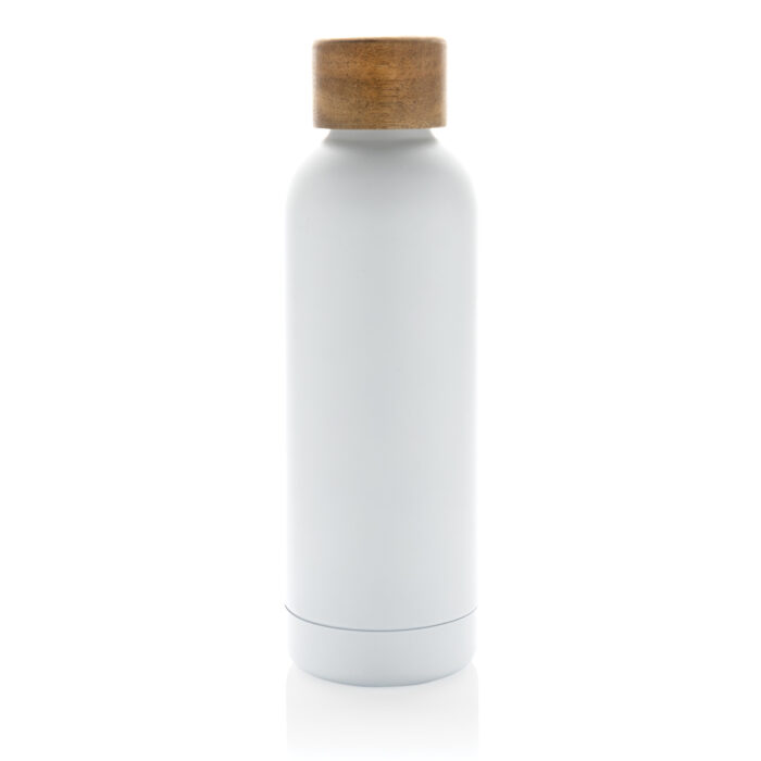 Bouteille iso en acier inoxydable recyclé certifiée RCS Wood – Image 10
