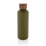 Bouteille iso en acier inoxydable recyclé certifiée RCS Wood – Image 12