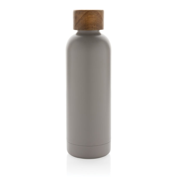 Bouteille iso en acier inoxydable recyclé certifiée RCS Wood – Image 15