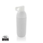 Bouteilles d'eau durables couleur blanc en Acier inoxydable recyclé