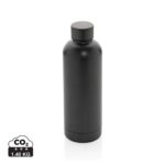 Bouteilles d'eau durables couleur gris en Acier inoxydable recycléde la marque XD Collection