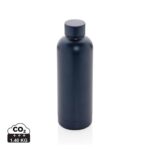 Bouteilles d'eau durables couleur bleu en Acier inoxydable recycléde la marque XD Collection