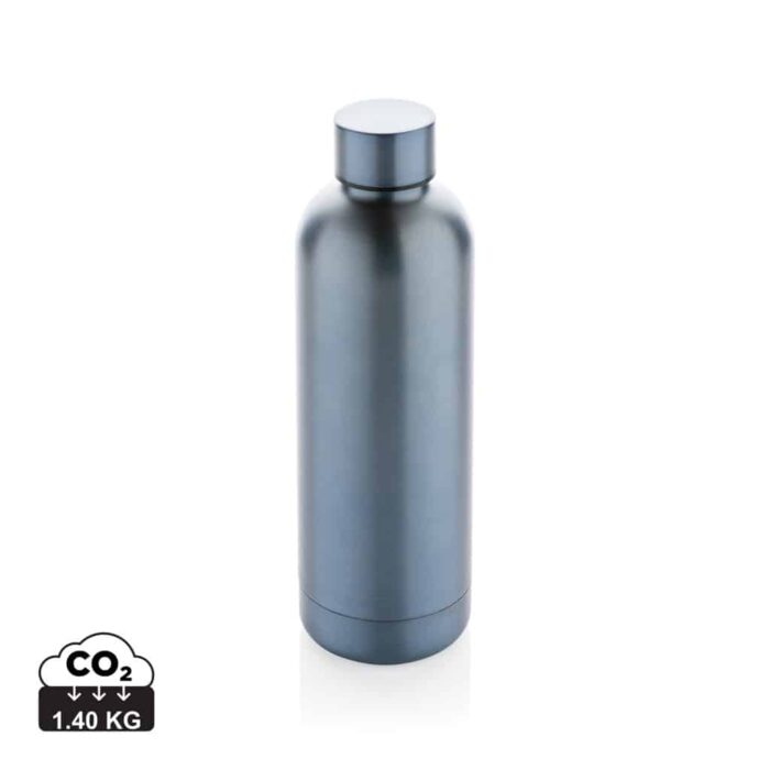 Bouteilles d'eau durables couleur bleu clair en Acier inoxydable recycléde la marque XD Collection