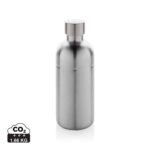 Bouteilles d'eau durables couleur argent en Acier inoxydable recycléde la marque XD Xclusive
