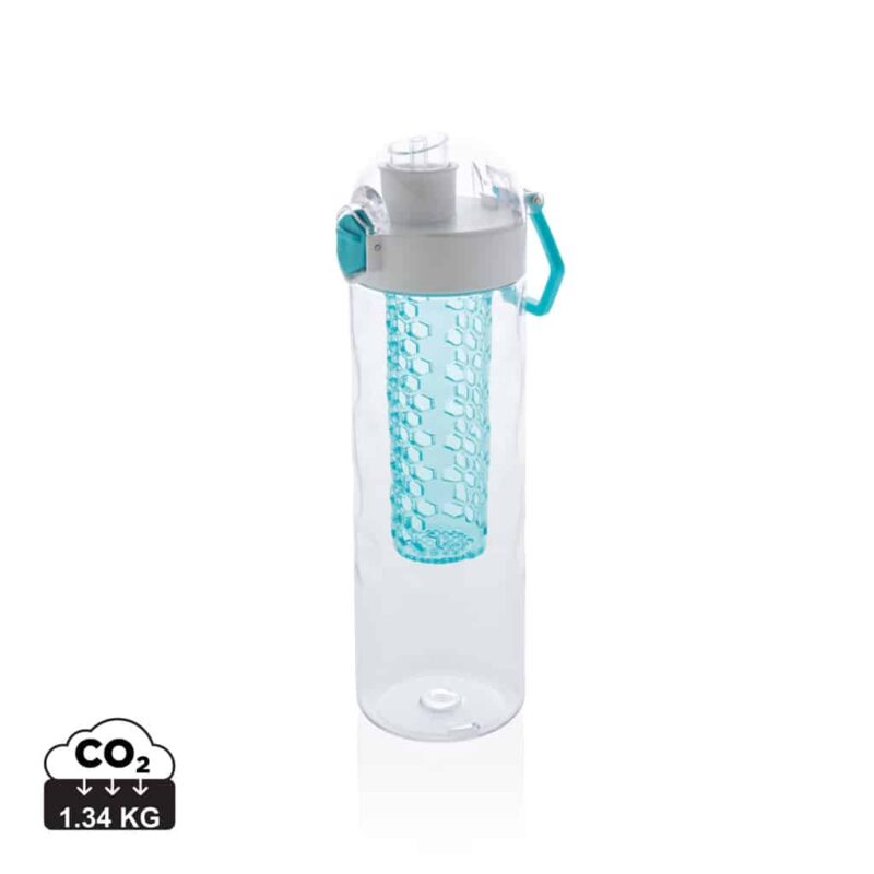 Bouteilles d'infusion  couleur turquoise en Tritan