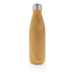 Bouteille isotherme en acier avec effet bois – Image 4