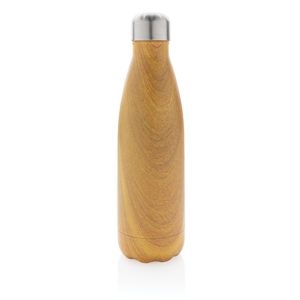 P436.486__B_2 Bouteille isotherme en acier avec effet bois – Image 4