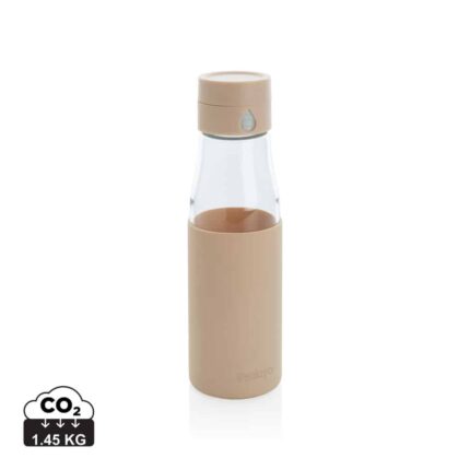 Bouteilles d'eau  couleur marron en Verre