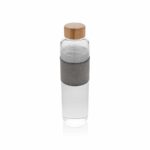 Bouteille en verre avec couvercle en bambou Impact – Image 2