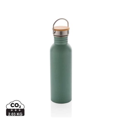 Bouteilles d'eau  couleur vert en Acier inoxydable