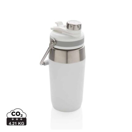 Bouteilles thermos  couleur blanc en Acier inoxydable