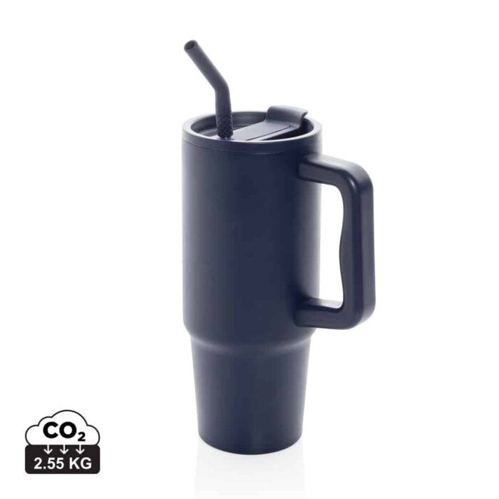 Tasses café & mugs durables couleur bleu marine en Acier inoxydable recyclé