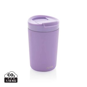 Tasses café & mugs durables couleur violet en Acier inoxydable recyclé