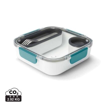 Boîtes lunch & Conteneurs alimentaires durables couleur turquoise en PP
