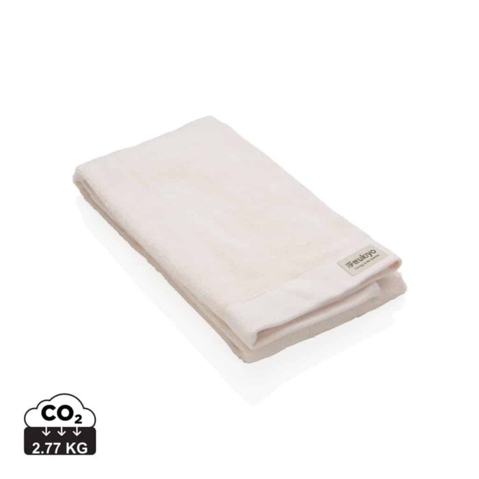 Textiles de salle de bains durables couleur blanc en Coton