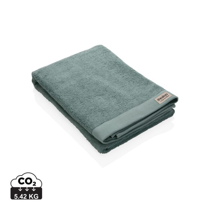 Textiles de salle de bains durables couleur vert en Coton