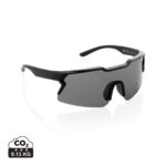 Lunettes à soleil durables couleur noir en rPCde la marque XD Collection
