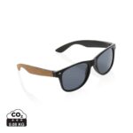 Lunettes à soleil durables couleur noir en rPC