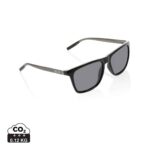 Lunettes à soleil durables couleur noir en rPCde la marque Swiss Peak