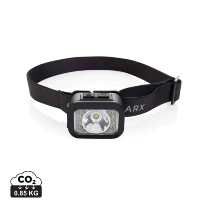 Lampe de travail durables couleur noir en ABS recycléde la marque GearX
