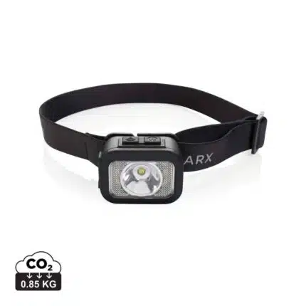 Lampe de travail durables couleur noir en ABS recycléde la marque GearX
