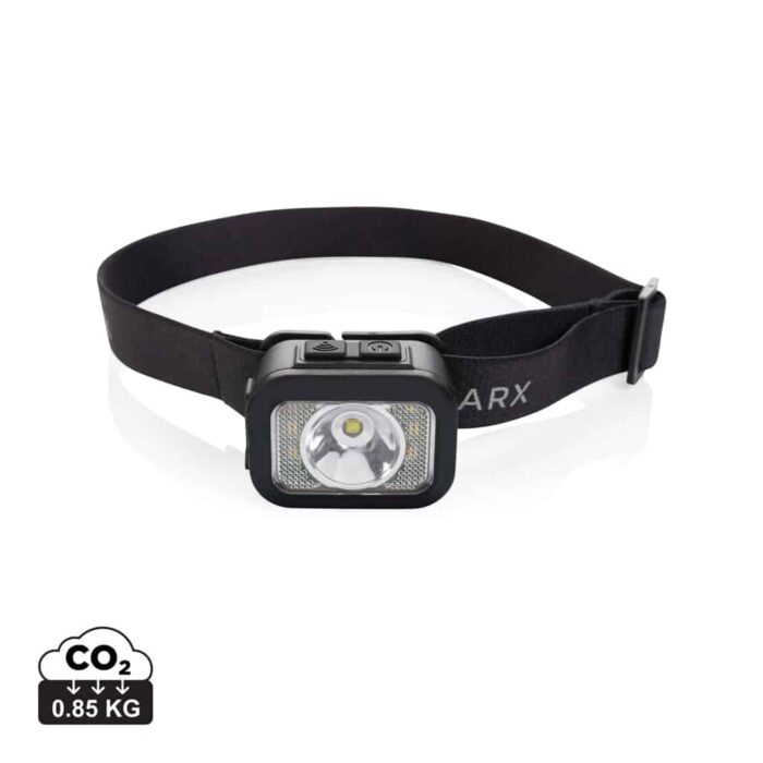 Lampe de travail durables couleur noir en ABS recycléde la marque GearX