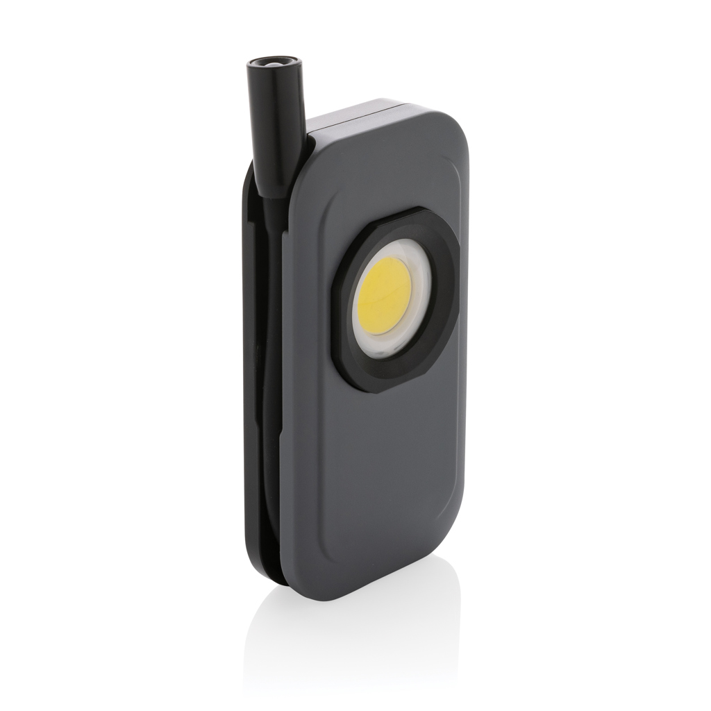 P513.162__B_2__8f19c4c8fc7746d391339faa73585743 Lampe de travail USB rechargeable en plastique RCS Gear X – Image 3
