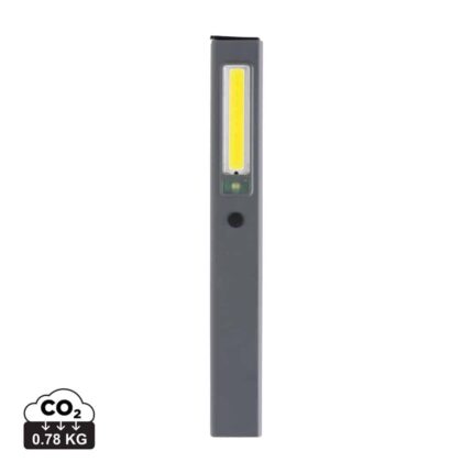 Lampe de travail durables couleur gris en ABS recycléde la marque GearX