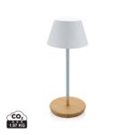 Lampes de table durables couleur blanc en ABS recyclé