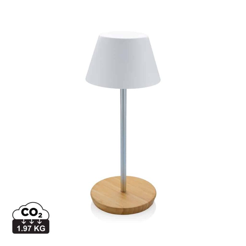 Lampes de table durables couleur blanc en ABS recyclé