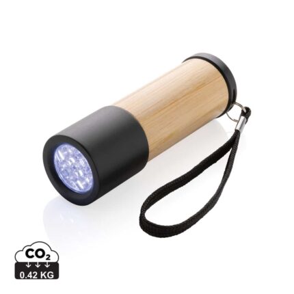 Torches durables couleur marron en ABS recyclé