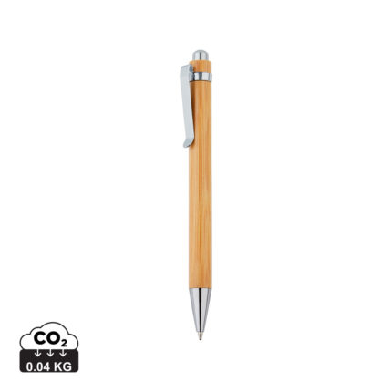 Stylos éco  couleur marron en Bambou