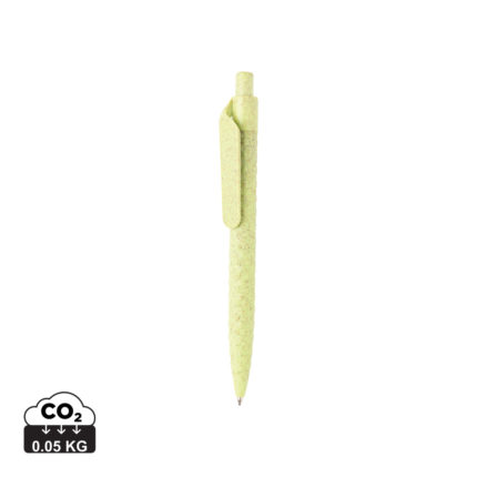 Stylos éco  couleur vert en Paille de blé