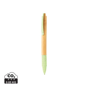 Stylos éco  couleur vert en Bambou